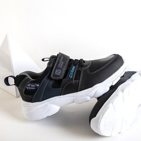 Black boys' Velcro sports shoes Darel - Footwear