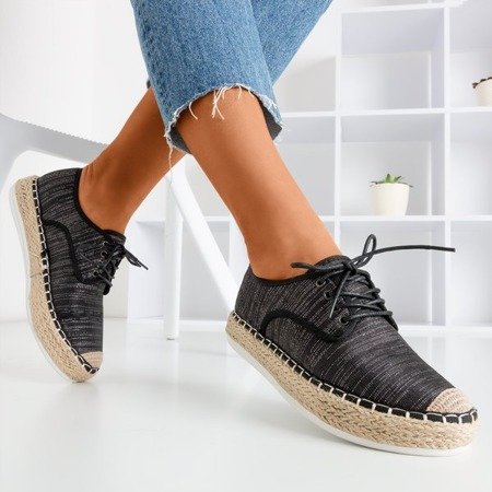 Black lace-up shoes from Naliossa - Footwear