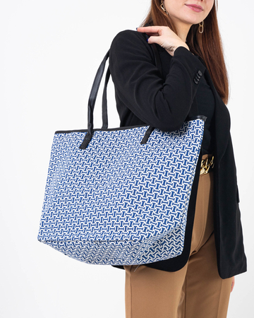 Blue bag with print - Accessories
