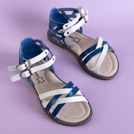 Blue children's Martinisa sandals - Footwear