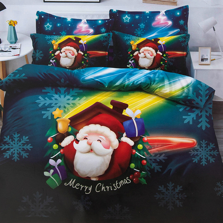 Christmas bed linen 160x200 3-piece set - bed linen
