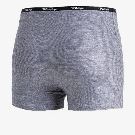 Dark gray men's boxer shorts - Underwear