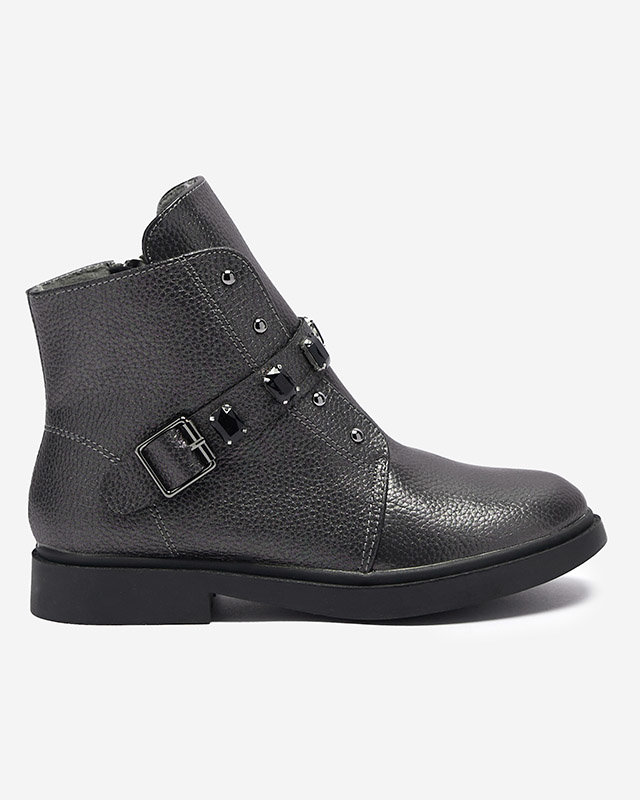 Graphite girls' shiny boots Lally- Footwear