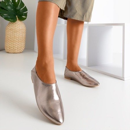 Gray - silver women's shoes Branca - Footwear