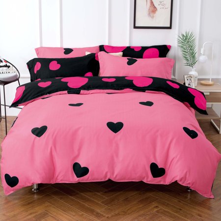 Hearts bedding 160x200 3-piece set - Bed linen