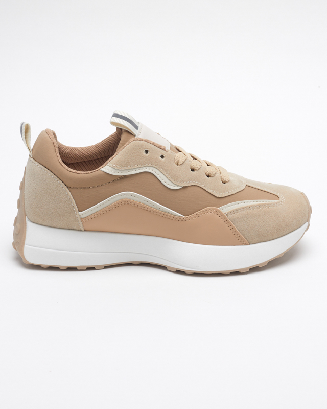 Light Brown Women's Trainers Qsially- Footwear