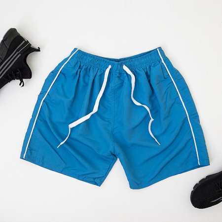 Men's blue sports shorts shorts - Clothing