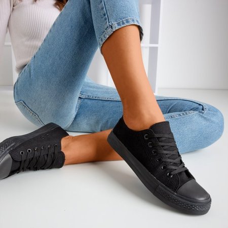 OUTLET Black women's sneakers Noenoes - Footwear
