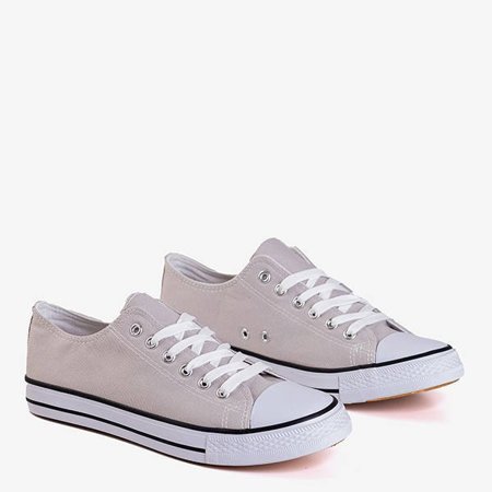 OUTLET Light gray men's Ronot sneakers - Footwear
