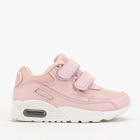 OUTLET Light pink girls' sports shoes Renilla sneakers - Footwear