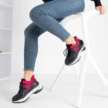 Zariza women's pink sports sneakers - Footwear