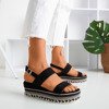 Black Colissa platform sandals - Footwear