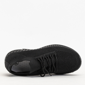Black Polermo women's sports shoes - Footwear