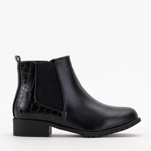 Black classic women's boots Korio- Footwear