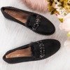 Black loafers with jets Verana - Footwear
