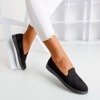 Black openwork moccasins Verinda - Footwear