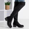 Black over-the-knee boots Erwin - Footwear