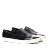Black slip on with metallic toe Ailani - Footwear