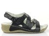 Black sport sandals India- Footwear 1