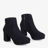 Black women's boots on the post Calida - Shoes