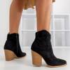 Black women's cowboy boots Nardena - Footwear