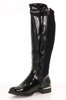 Black women's patent leather boots by Rajscia - Shoes