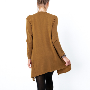 Brown women's sweater - Clothing