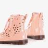 Children's pink lacquered Isibeal bags - Shoes