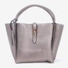 Dark gray women&#39;s bag with tassel - Handbags 1