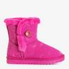 Fuchsia children's snow boots with fur Xiala - Footwear
