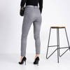 Gray insulated women's houndstooth trousers - Clothing