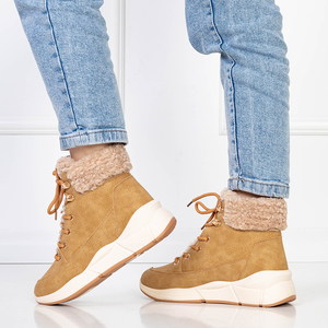 Light brown women's Molisano snow boots - Shoes