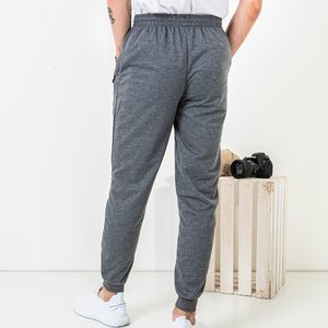 Men's gray sweatpants - Clothing