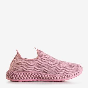 Nandina Pink Slip On Sports Shoes - Footwear