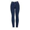 Navy blue jeans trousers - Trousers