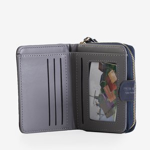 Navy blue small women's wallet - Accessories