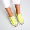 Neon yellow sneakers with Likey inserts - Footwear 1