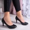 OUTLET Black pumps on a stable Carissa stiletto - Footwear