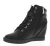 OUTLET Black wedge sneakers - Shoes