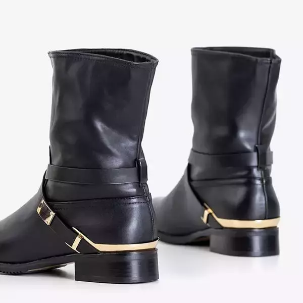 OUTLET Black women's Fonti slip-on boots - Footwear