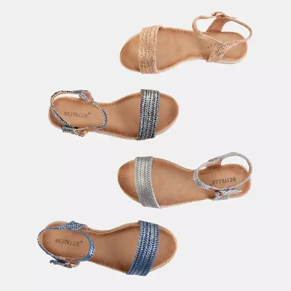 OUTLET Blue Vallie women's sandals - Footwear