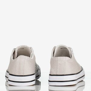 OUTLET Gray women's sneakers Noenoes - Footwear