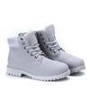 OUTLET Light gray insulated hiking boots Irma - Footwear