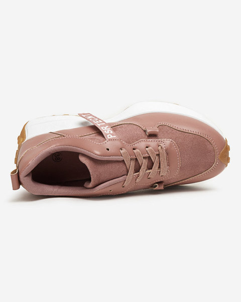 OUTLET Pink women's sports shoes Arika - Footwear