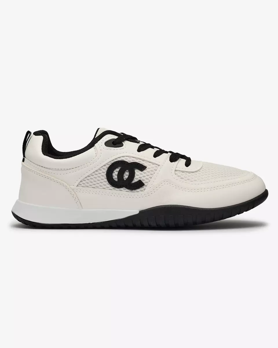 OUTLET Royalfashion White and black women's sports shoes Bofiale