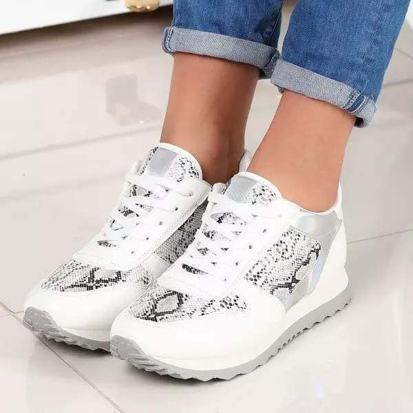 OUTLET White Santiegane sneakers - Footwear