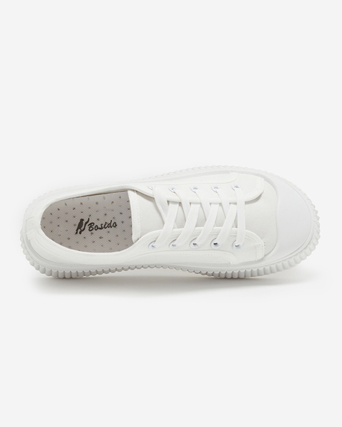 OUTLET Women's sports sneakers in white Ladise- Footwear