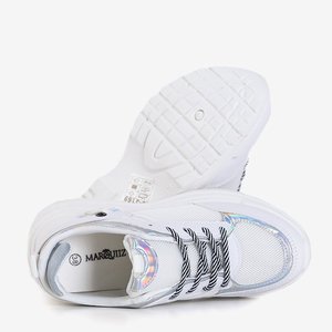 OUTLET Women's white sports shoes Granem - Footwear