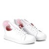 Prenoea white sneakers with ears and pompom - Footwear