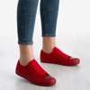 Red women's sneakers Limorella - Footwear 1